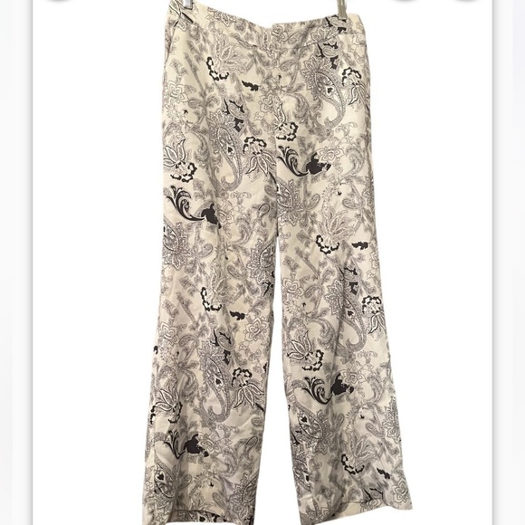 Soft Surroundings Womens Medium Boho Pull On Pants Flowy Bohemian Printed Batik - Picture 2 of 12